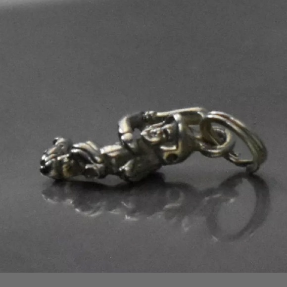 Lil Baseball Player Sterling Charm - Picture 3 of 6